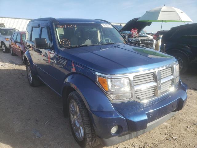 1D8GU28K59W541724 - 2009 DODGE NITRO SE BLUE photo 1