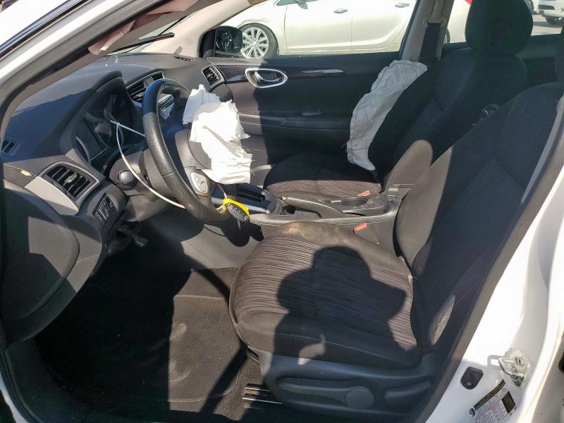 3N1AB7AP0KY411655 - 2019 NISSAN SENTRA S WHITE photo 7