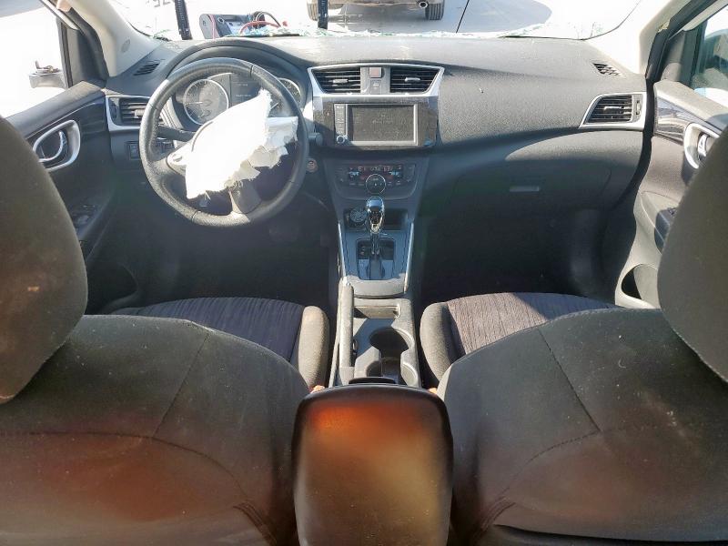 3N1AB7AP0KY411655 - 2019 NISSAN SENTRA S WHITE photo 8