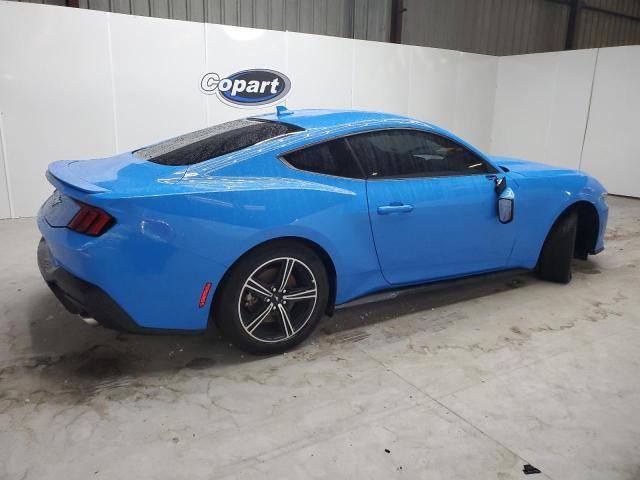 1FA6P8TH0R5125964 - 2024 FORD MUSTANG BLUE photo 3