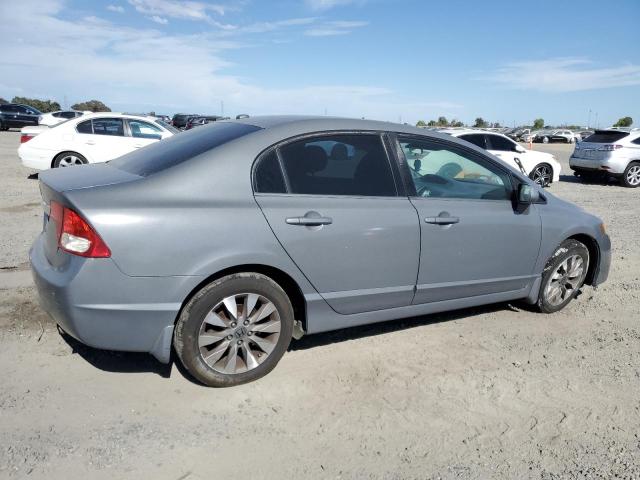 2HGFA1F98AH502482 - 2010 HONDA CIVIC EXL GRAY photo 3