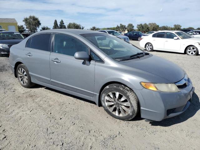 2HGFA1F98AH502482 - 2010 HONDA CIVIC EXL GRAY photo 4
