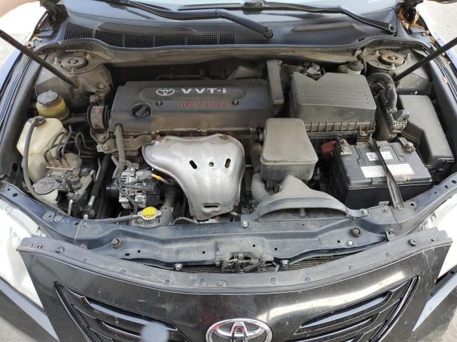 4T1BE46K17U547674 - 2007 TOYOTA CAMRY CE BLACK photo 11