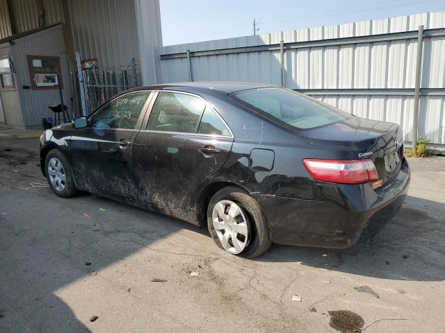 4T1BE46K17U547674 - 2007 TOYOTA CAMRY CE BLACK photo 2