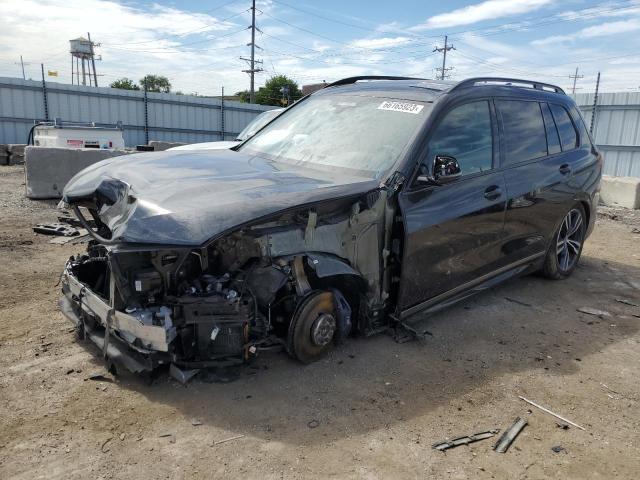 5UXCX6C04N9M79127 - 2022 BMW X7 M50I BLACK photo 1