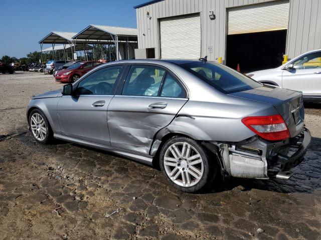 WDDGF54X28R030969 - 2008 MERCEDES-BENZ C 300 SILVER photo 2