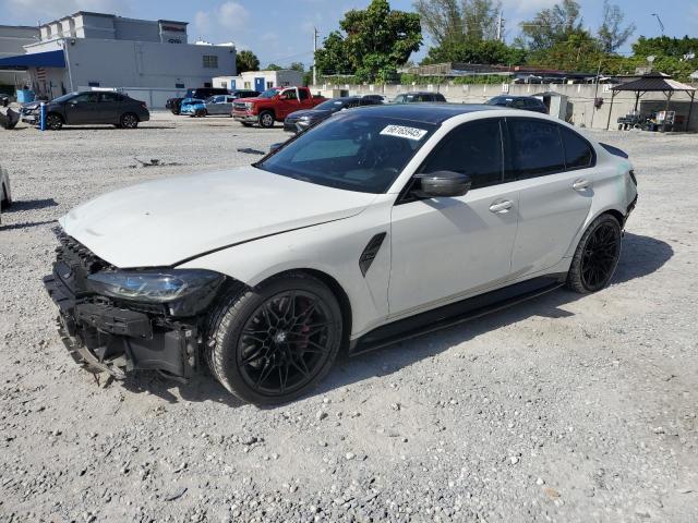 WBS43AY08NFL64831 - 2022 BMW M3 COMPETITION WHITE photo 1