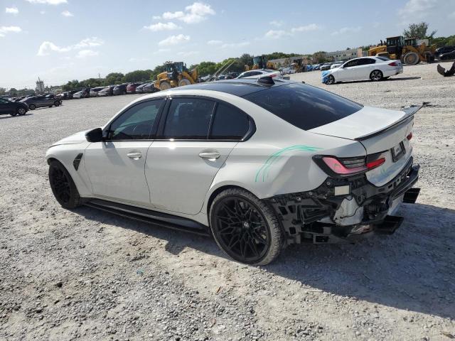 WBS43AY08NFL64831 - 2022 BMW M3 COMPETITION WHITE photo 2