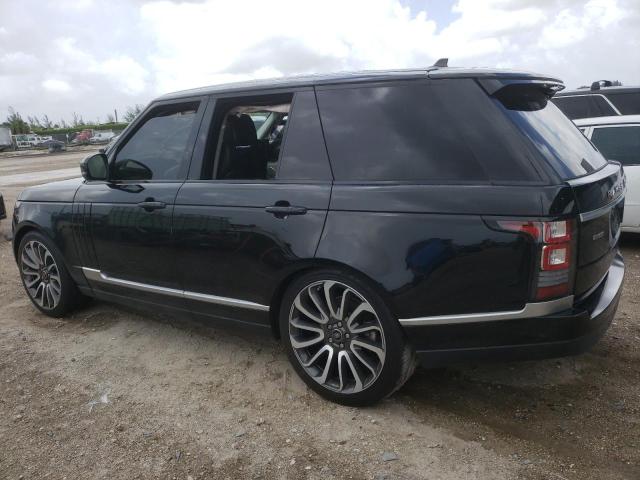 SALGS2KF6GA247378 - 2016 LAND ROVER RANGE ROVE HSE BLACK photo 2