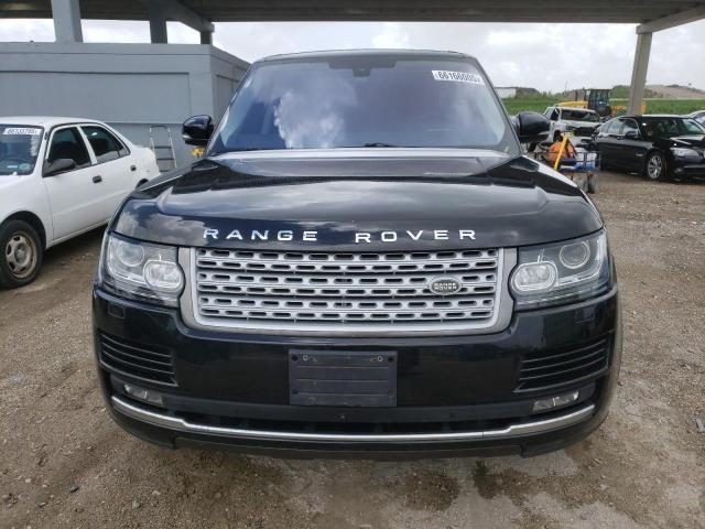 SALGS2KF6GA247378 - 2016 LAND ROVER RANGE ROVE HSE BLACK photo 5