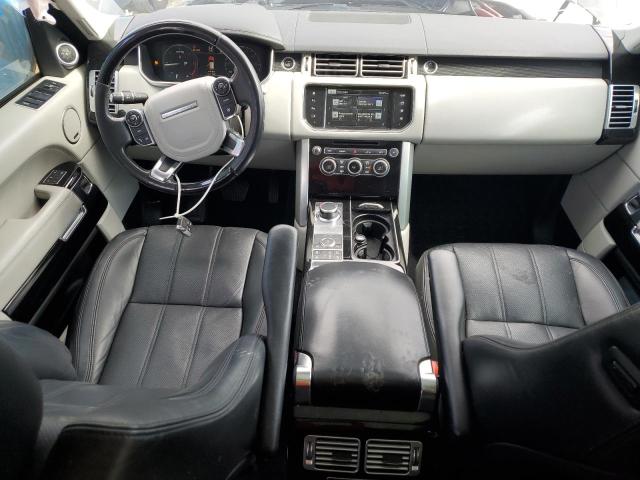 SALGS2KF6GA247378 - 2016 LAND ROVER RANGE ROVE HSE BLACK photo 8