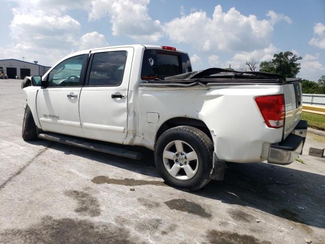 1N6BA07B76N531783 - 2006 NISSAN TITAN XE WHITE photo 2