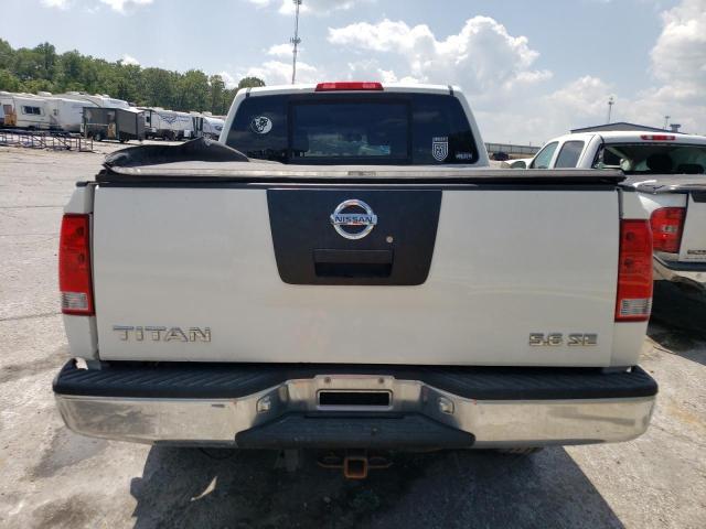 1N6BA07B76N531783 - 2006 NISSAN TITAN XE WHITE photo 6