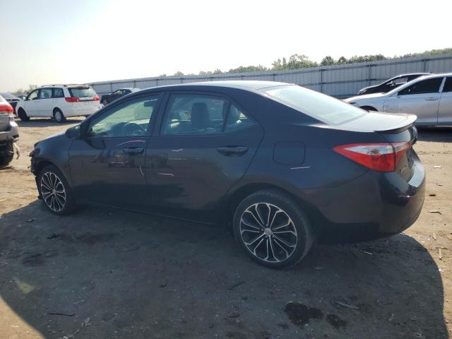 2T1BURHE2FC384136 - 2015 TOYOTA COROLLA L BLACK photo 2