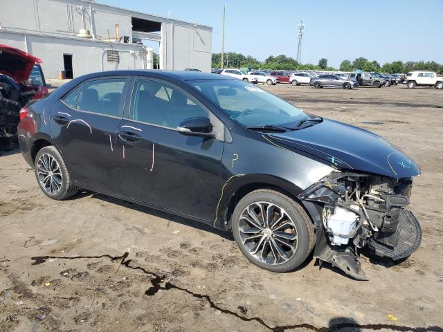 2T1BURHE2FC384136 - 2015 TOYOTA COROLLA L BLACK photo 4