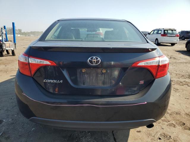 2T1BURHE2FC384136 - 2015 TOYOTA COROLLA L BLACK photo 6