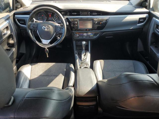 2T1BURHE2FC384136 - 2015 TOYOTA COROLLA L BLACK photo 8