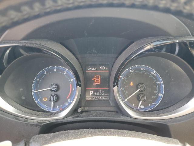 2T1BURHE2FC384136 - 2015 TOYOTA COROLLA L BLACK photo 9