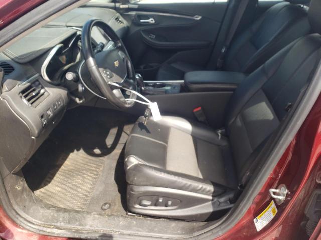 2G1105SA4H9195537 - 2017 CHEVROLET IMPALA LT MAROON photo 7