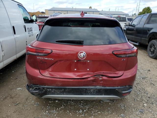 LRBAZLR49ND111453 - 2022 BUICK ENVISION PREFERRED RED photo 6