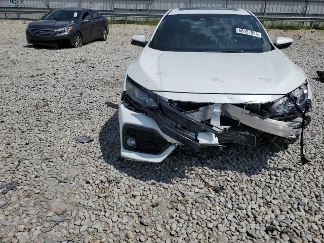 SHHFK7H68KU212668 - 2019 HONDA CIVIC EX WHITE photo 5