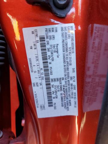 1FADP3FE6JL330927 - 2018 FORD FOCUS SE RED photo 12