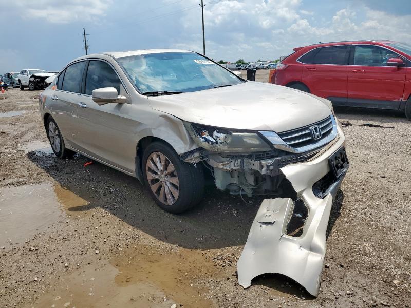 1HGCR2F84DA040126 - 2013 HONDA ACCORD EXL TAN photo 4