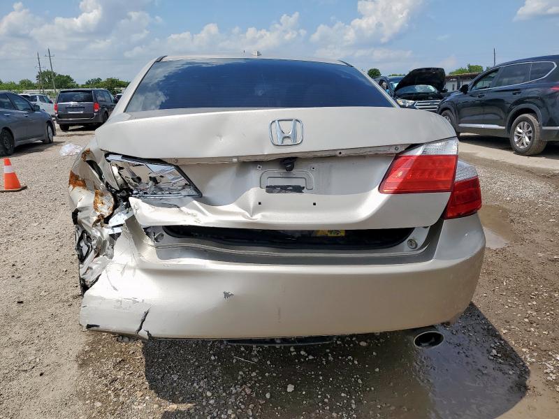 1HGCR2F84DA040126 - 2013 HONDA ACCORD EXL TAN photo 6