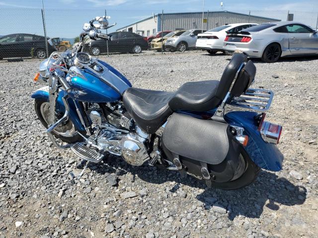 1HD1BXB195Y033129 - 2005 HARLEY-DAVIDSON FLSTFI BLUE photo 3