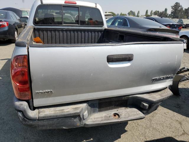 5TETX22N16Z190333 - 2006 TOYOTA TACOMA ACCESS CAB ვერცხლისფერი ფოტო 6