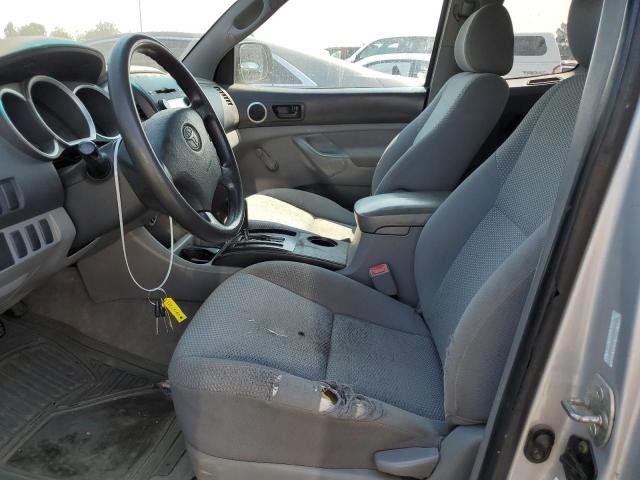 5TETX22N16Z190333 - 2006 TOYOTA TACOMA ACCESS CAB ვერცხლისფერი ფოტო 7
