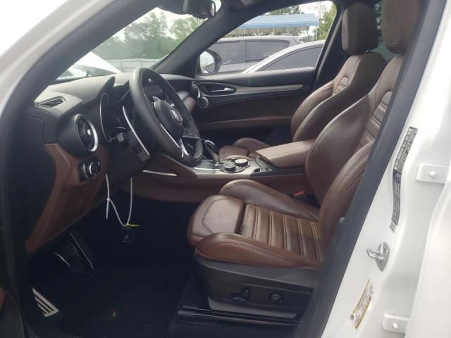 ZASPAKBN3K7C70180 - 2019 ALFA ROMEO STELVIO TI WHITE photo 7