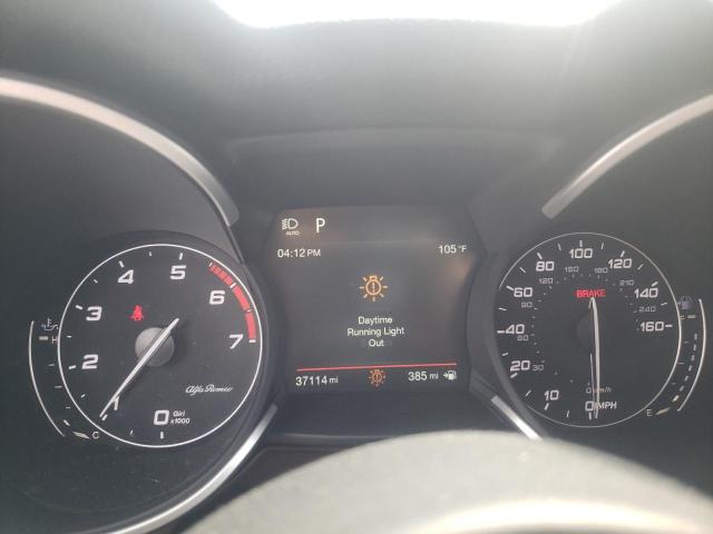 ZASPAKBN3K7C70180 - 2019 ALFA ROMEO STELVIO TI WHITE photo 9