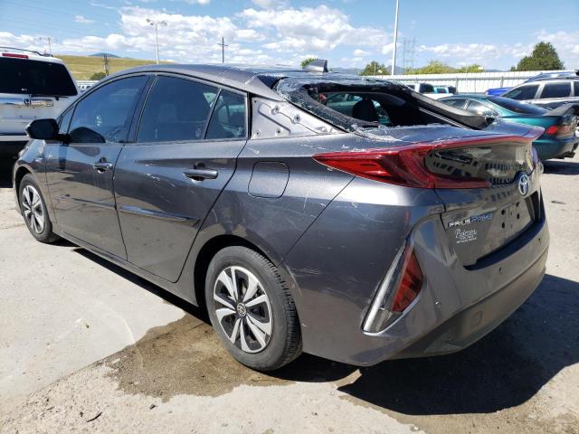 JTDKARFP4J3071250 - 2018 TOYOTA PRIUS PRIM ნაცრისფერი ფოტო 2