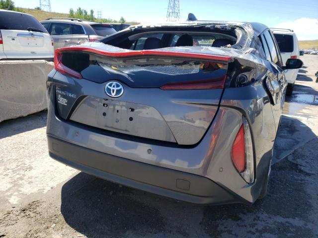 JTDKARFP4J3071250 - 2018 TOYOTA PRIUS PRIM ნაცრისფერი ფოტო 6