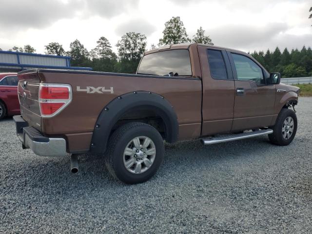 1FTEX1EM3CFB22565 - 2012 FORD F150 SUPER CAB BROWN photo 3