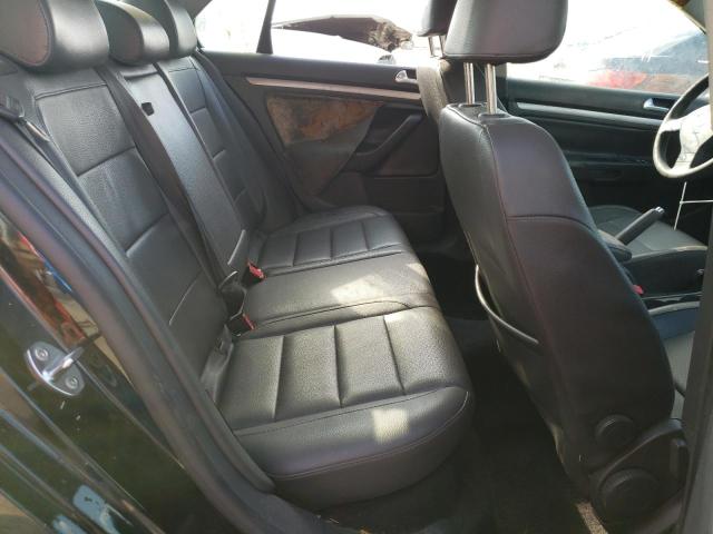 3VWEF71K37M089564 - 2007 VOLKSWAGEN JETTA WOLFSBURG 黑色 照片 10