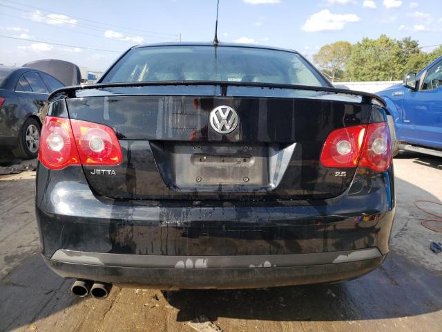 3VWEF71K37M089564 - 2007 VOLKSWAGEN JETTA WOLFSBURG 黑色 照片 6