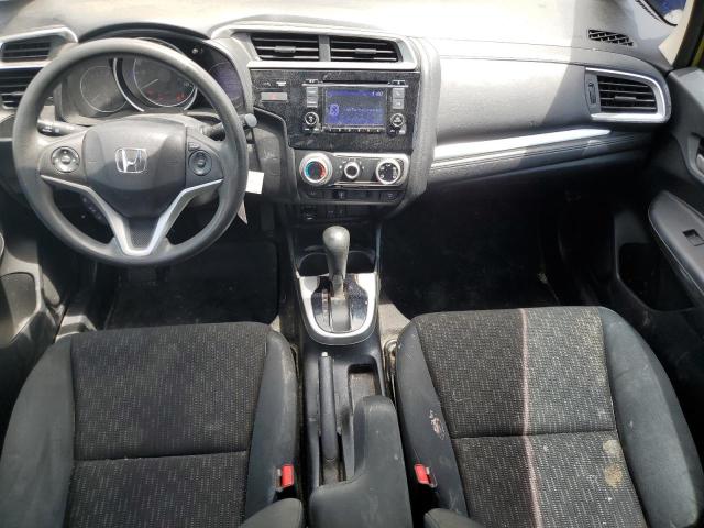 3HGGK5H5XFM713193 - 2015 HONDA FIT LX YELLOW photo 8