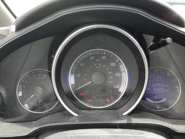 3HGGK5H5XFM713193 - 2015 HONDA FIT LX YELLOW photo 9