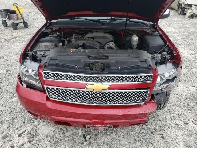 1GNSKCE01CR281701 - 2012 CHEVROLET TAHOE K1500 LTZ MAROON photo 12