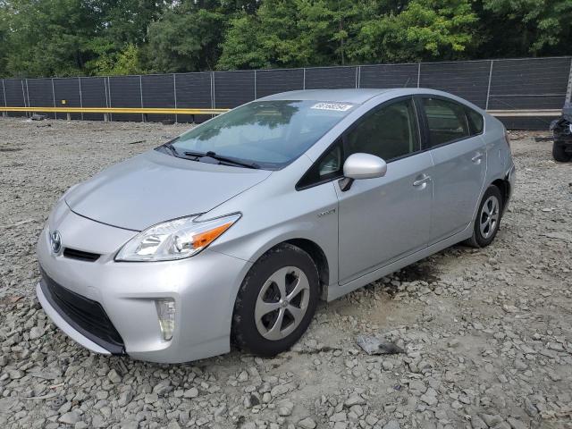 JTDKN3DU5E0377293 - 2014 TOYOTA PRIUS SILVER photo 1