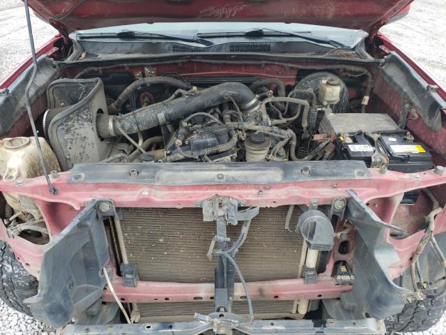 5TFSX5EN0GX042501 - 2016 TOYOTA TACOMA ACCESS CAB წითელი ფოტო 11