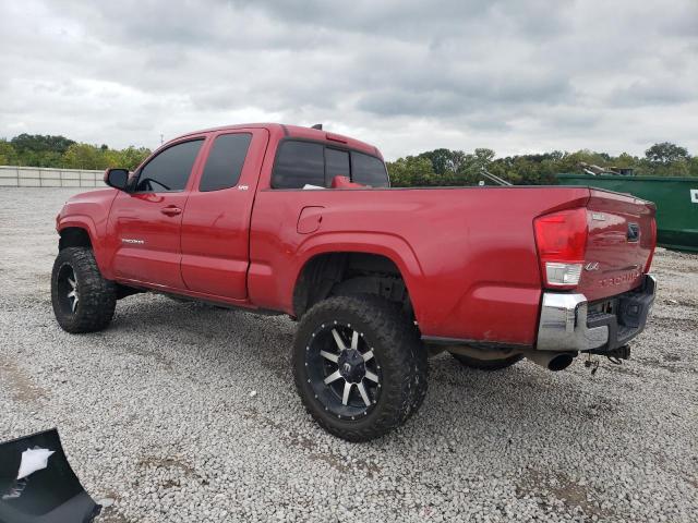 5TFSX5EN0GX042501 - 2016 TOYOTA TACOMA ACCESS CAB წითელი ფოტო 2