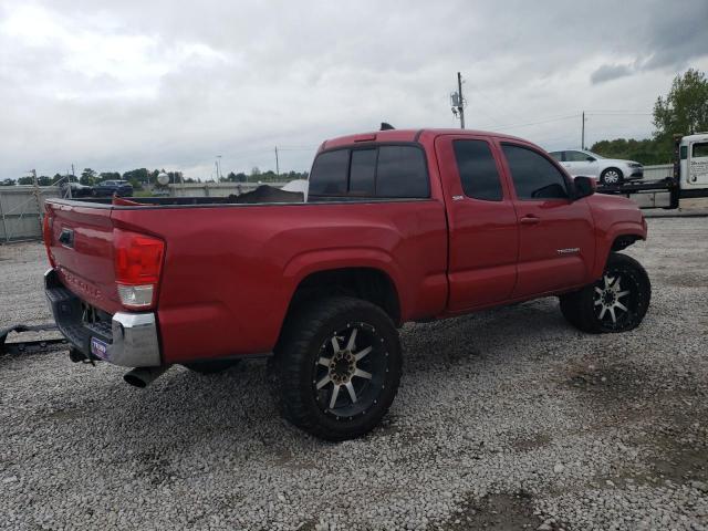 5TFSX5EN0GX042501 - 2016 TOYOTA TACOMA ACCESS CAB წითელი ფოტო 3