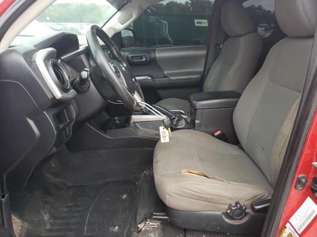 5TFSX5EN0GX042501 - 2016 TOYOTA TACOMA ACCESS CAB წითელი ფოტო 7