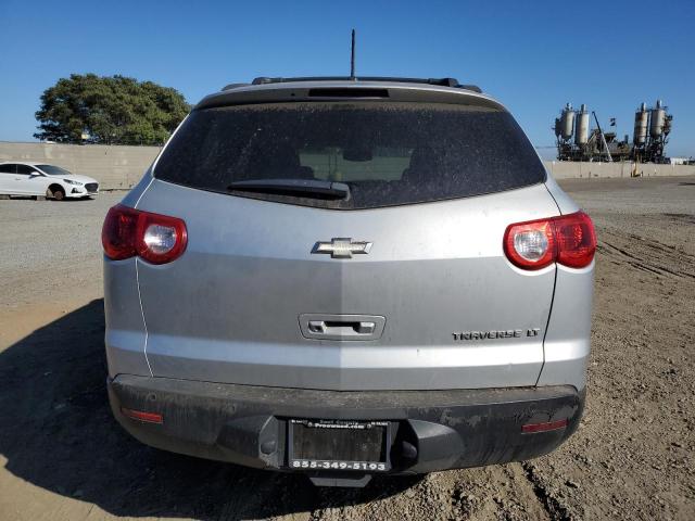 1GNKRGED5BJ132677 - 2011 CHEVROLET TRAVERSE LT SILVER photo 6