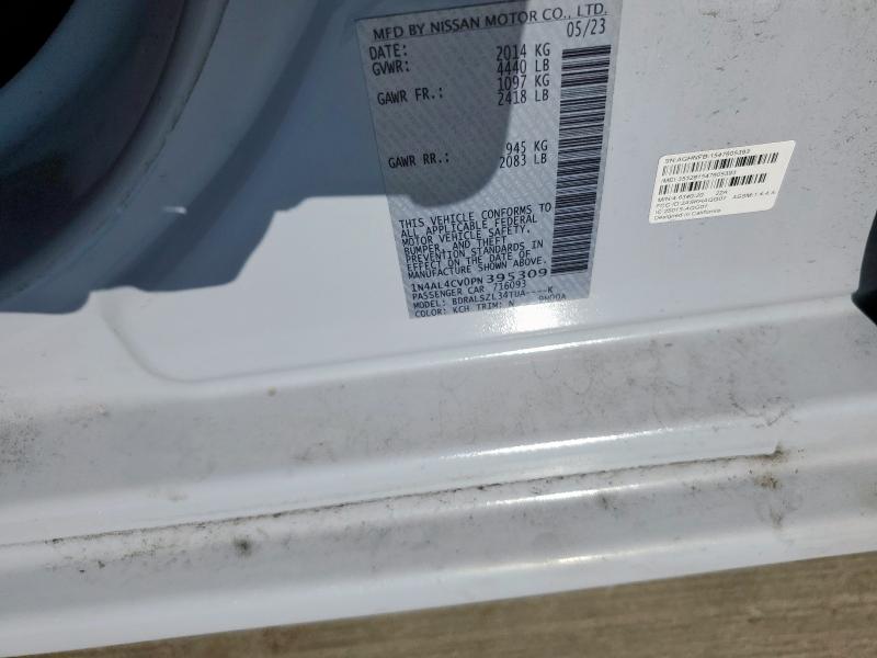 1N4AL4CV0PN395309 - 2023 NISSAN ALTIMA SR 蓝色 照片 12