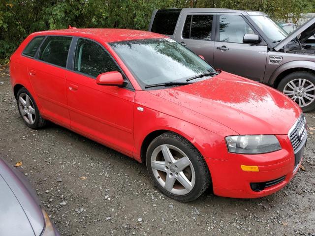 WAUHF68P06A000845 - 2006 AUDI A3 2 RED photo 4