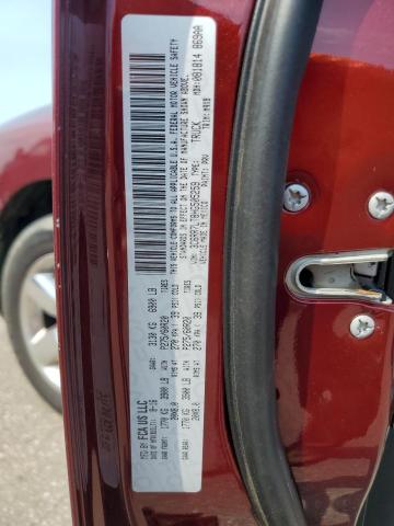 3C6RR7LT8HG505259 - 2017 RAM 1500 SLT 勃艮第红 照片 12